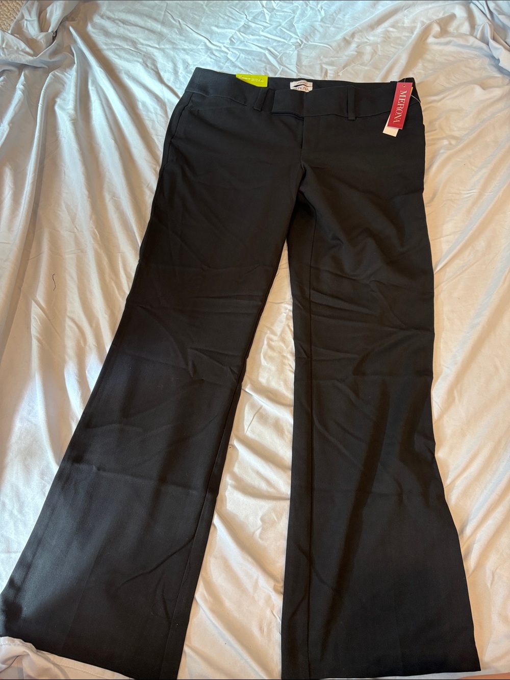 Merona Black Flare Wide Leg Slacks